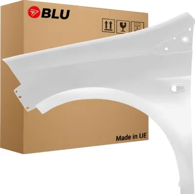 Image de BLU Aile Compatible avec Fiat Bravo 296A Gauche Weiss WeißDivino | 2007-2014 | Avant | Peint| Prêt à Monter | Acier