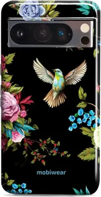 Produktbild von Handyhülle für Google Pixel 8 Pro, Mobiwear Elite Pro, Nachtkolibri