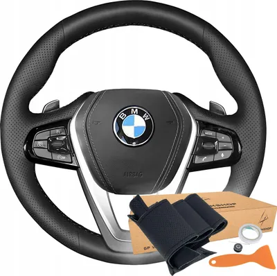 Obrázok produktu pre Poťah volantu pre BMW 3 G20 5 G30 6 G32 7 G11 X3 X4 X5 X7