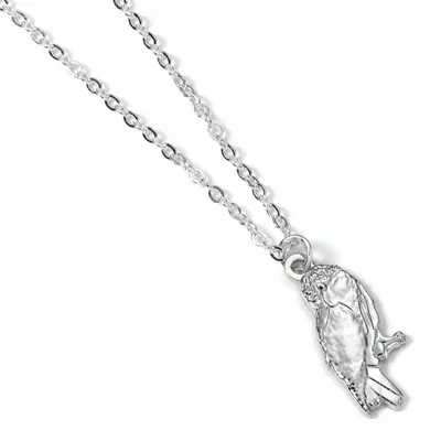 Produktbild von Harry Potter Halskette & Anhänger Hedwig Owl (versilbert)