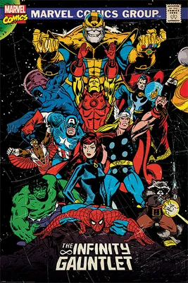 Produktbild von Pyramid International PP34355, 1 Stück(e), Marvel Comics, Rechteck