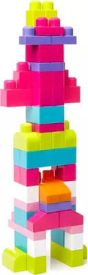 Produktbild von MEGA BLOKS Blöcke 60el Tasche rosa DCH54 /6