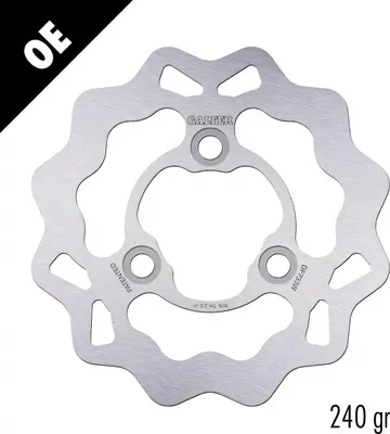 Obrázok produktu pre Sada brzdových kotúčov Galfer 2x DF733W WAVE® tuhý predný 160x3,1 mm pre Suzuki LT R Quadracer LT-R 450 / 500 ccm