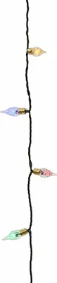 Produktbild von Weihnachtsgirlande Lumineo 493276 Vintage Innen Bunt