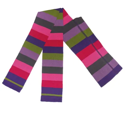 Produktbild von Kinder Leggings für Mädchen in verschiedenen Design Lila-Forest Blockringel Größe 134-146