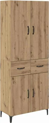 Obrázok produktu pre Highboard Remeselný dub 69,5 x 34 x 180 cm Kompozitné drevo
