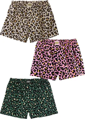 Produktbild von Lousy Livin 3er Pack Boxershorts Leroy Jungle L