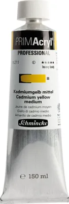 PRIMAcryl - Kadmiumgelb mittel - 150ml Feinste Künstler Acrylfarbe Schmincke 13 211 019