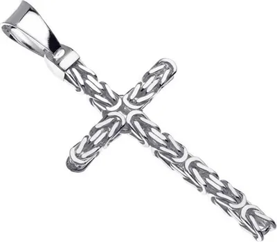 Produktbild von SILBERKETTEN STORE Anhänger Kreuz Königskette 5mm - 925 Silber