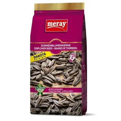 Produktbild von Meray Sonnenblumenkerne Salzig Gesalzen Dakota Geröstet Sunflower Seeds 250 Gramm 1 Stück