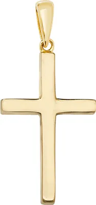 Image de Pendentif Femme Croix Or 375/1000 - 38mm*18mm; TRS20463
