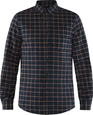 Obrázok produktu pre FJÄLLRÄVEN Övik Flanelová košeľa M Dark Navy M