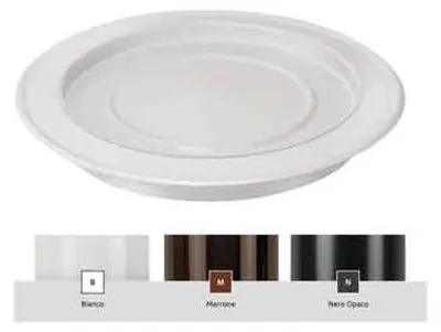 Immagine prodotto di ROSONE SMALTATO 'CLASSIC' Ø 120 mm - Colore nero