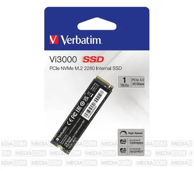 Produktbild von Verbatim Vi3000, 1 TB, M.2, 3100 MB/s