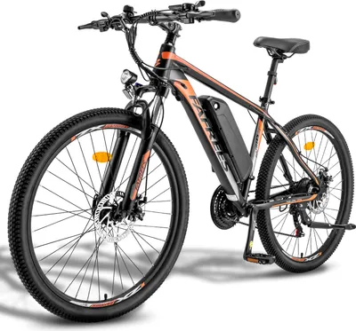 Produktbild von Hailong One 26-Zoll-E-MTB 250W Motor 13.5 Ah Akku 21-Gang City-E-Bike Schwarz