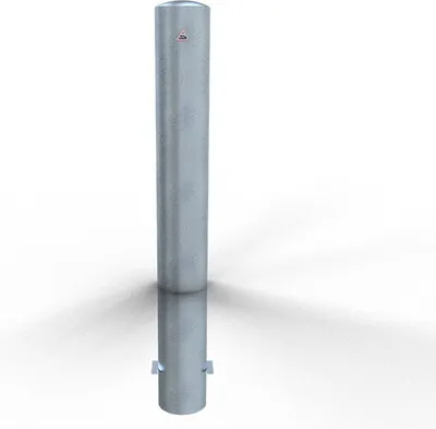 Produktbild von Schake Stahlrohrpoller ortsfest aus Stahlrohr verzinkt Ø152x3,2mm zum Einbetonieren 2000mm Gesamtlänge