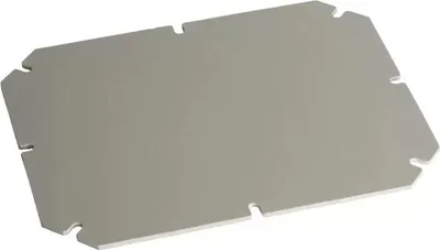 Image de Plaque de montage en acier galvanisé 275x325 - Plaque de montage pour tableau de distribution NSYAMPM3429TB