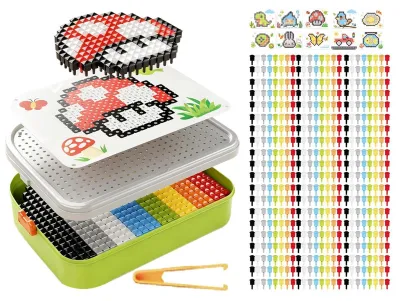 Produktbild von 3D-Pilzpuzzle für kreative Spiele für Kinder