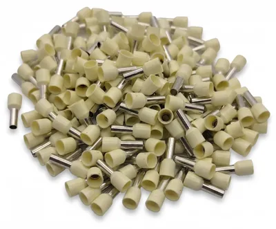Produktbild von Aderendhülsen isoliert 10 mm² Elfenbein 500 Stück nach DIN 46228