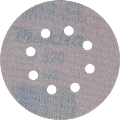 Produktbild von Makita Schleifpapier, 10 Stk., Ø 125 mm, Körnung 320, Art.Nr. D-65894