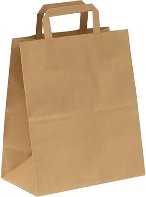 Zdjęcie produktu dla Torba Papierowa Na Prezent Brązowa 260x140x320mm