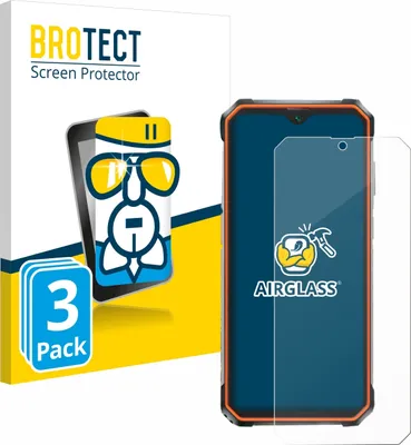 Produktbild von 3x BROTECT Schutzglas für Blackview BV9200 Schutzfolie Panzer Folie Glas Display Schutz klar