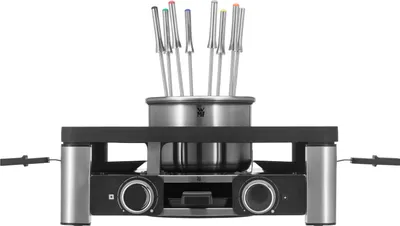Produktbild von WMF 0415480011, 8 Person(en), Schwarz, Edelstahl, Quadratisch, Kunststoff, Edelstahl, 1960 W
