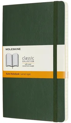 Image de Moleskine Carnet de notes Large/A5, Ligné, Vert myrte