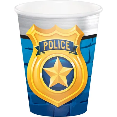 Produktbild von Polizei Party 8 Becher