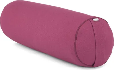 Produktbild von Yoga Bolster BASIC Dinkel aubergine | Dinkelhülsen