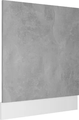 Immagine prodotto di vidaXL Pannello copri lavastoviglie Lyon Grigio cemento 59,5x3x67 cm Materiale ligneo