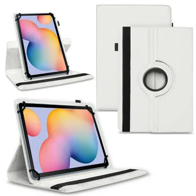Produktbild von Tablet Hülle für Xiaomi Redmi Pad 2 2025 Tasche Schutzhülle Case 360° DrehbarFarben:Weiss