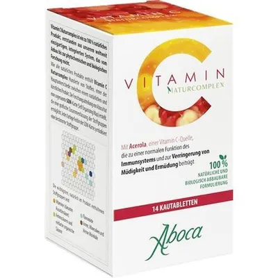 Zdjęcie produktu dla Witamina C Naturcomplex Tabletki do żucia 14 kapsułek
