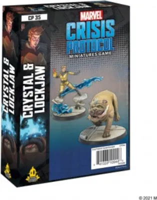 Zdjęcie produktu dla Marvel: Crisis Protocol – Crystal i Lockjaw