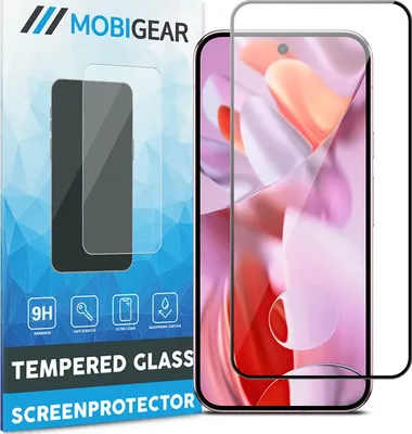 Produktbild von Mobigear Premium  Google Pixel 10 Panzerglas Gehärtetes Glas Displayschutz - Hüllenfreundlich - Schwarz
