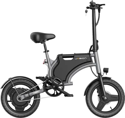 Produktbild von E-Bike JASION JC1 - 250W Akku 36V5.2AH 14 Zoll Reifen Mechanische Scheibenbremse - Grau
