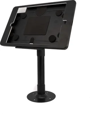 Produktbild von SYSTEM-S Tischständer 360° Halterung abschließbar für iPad Pro 10,5" (2017) in Schwarz