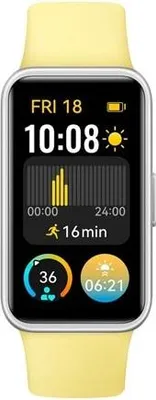 Produktbild von Huawei Band 9 Lemon Yellow, 55020BYD, Smartband