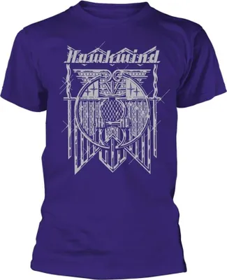 Produktbild von Hawkwind - "Doremi" T-Shirt für Herren/Damen Uni PH4134 (M) (Violett/Silber)