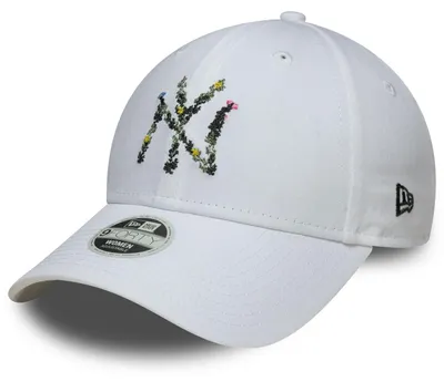 Produktbild von New Era Women MLB 9FORTY Floral Infill Cap New York Yankees white
