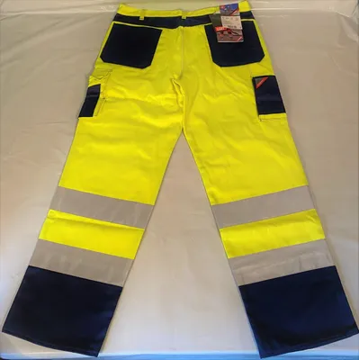 Produktbild von ENGEL Bundhose gelb/marine Nr. 2701-425 Arbe…