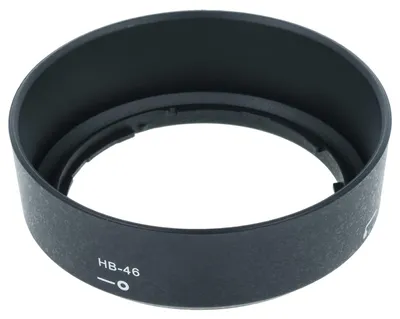 Produktbild von vhbw Gegenlichtblende kompatibel mit Nikon AF-S 35/1.8G DX 52mm Objektiv, Rund, Bajonettverschluss, 7,7 cm, schwarz