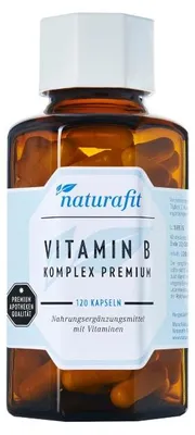 Obrázek produktu pro naturafit Vitamin B Complex Premium Capsules, 120 kapslí