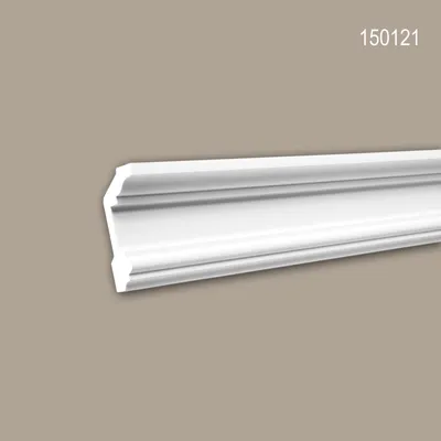Produktbild von PROFHOME 150121 Eckleiste aus Polyurethan Deckenleiste Stuckleiste 2 m
