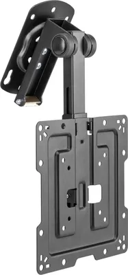 Produktbild von conecto Deckenhalterung für Fernseher, geeignet für 19-43 Zoll, klappbar, höhenverstellbar, schwenkbar, neigbar, bis VESA 200x200, schwarz