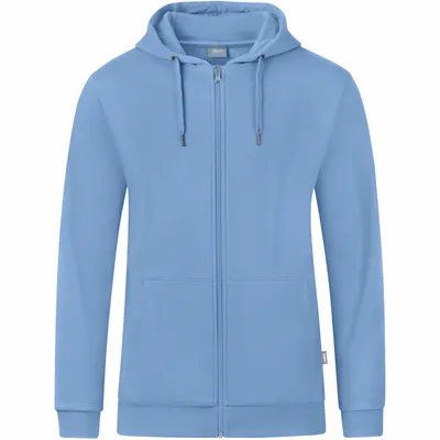Produktbild von JAKO Unisex Kapuzenjacke Organic, Farbe:eisblau, Größe:S