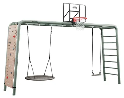 Produktbild von BERG Spiel- und Fitnessgerät PlayBase Extra Large + Ultimate set Grün