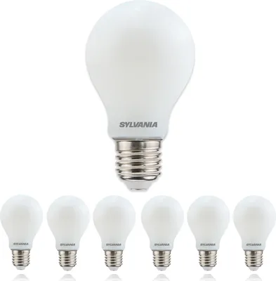 Produktbild von SYLVANIA LED E27 Dimmbar Warmweiß | Ersatz 75W Glühbirne 2700K | 1055lm Leuchtmittel | 6er Pack