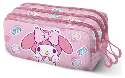 Image de Hello Kitty My Melody : lot de 3 plumes