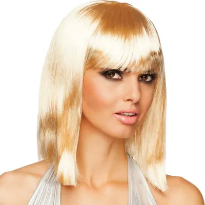 Produktbild von Boland Perücke blond glatt schulterlang Damen Disco Party 80er 90er